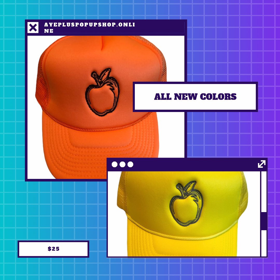 AYEplus17's tweet image. ayepluspopupshop.online 🍎 #ayeplus🍎 #truckerhats #dadcaps #DC #Respectfully