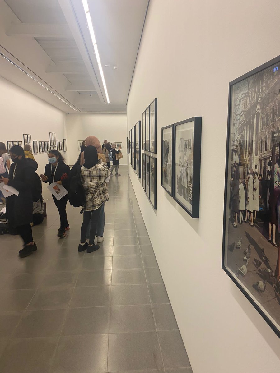 ParliHillSchool's tweet photo. We took students from YR7-10 to the @SerpentineUK to enjoy the James Barnor exhibition as part of our #BlackHistoryMonth celebrations. Students were fascinated by Barnor’s social commentary from Accra to London #BHM https://t.co/4glAmLvjWc