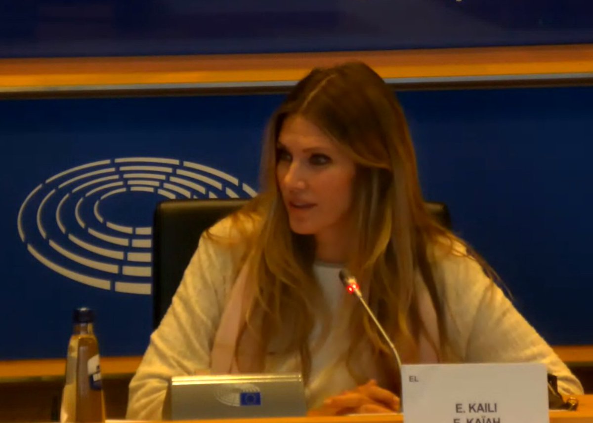 EP_ScienceTech's tweet photo. MEP @EvaKaili closes the #BrainSTOA event emphasizing the need for #brainresearch beyond borders & #innovative treatments. She thanks all speakers, organisers & congratulates #IBI & @KavliFoundation for their work:
"It seems the black box of the #brain is not so black anymore." https://t.co/vTZQ2dLE0N