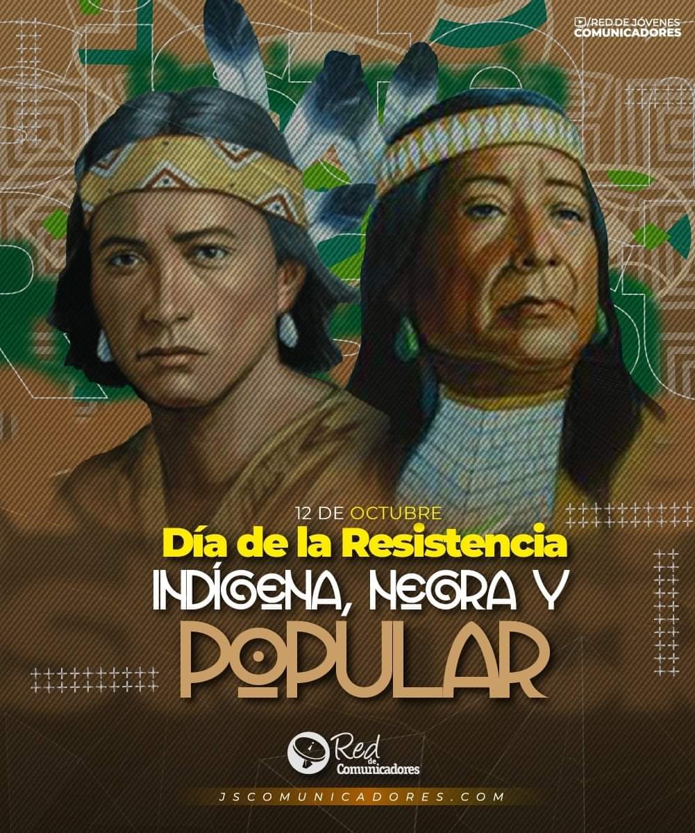LibertadJS's tweet photo. ➡️Este día conmemoramos la lucha✊🏻 de nuestros pueblos originarios 🇳🇮 contra la barbarie 💀colonial.

✅Y de esa chispa rebelde✨ Nicaragua despertó 😎

#OctubreVictorioso https://t.co/6OS6M2ucd6