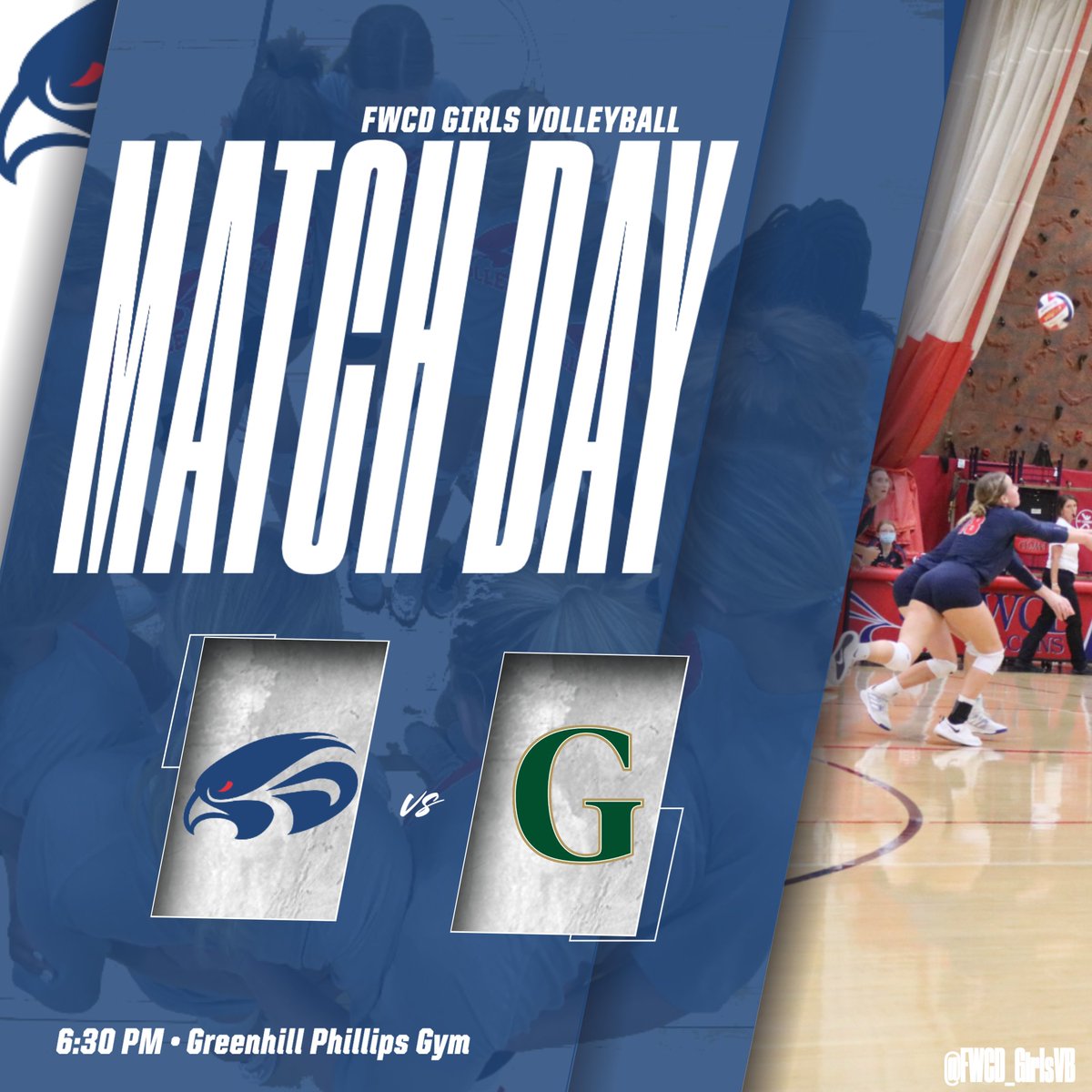 Falcons head to Dallas to take on the Greenhill Hornets in a conference match. Go Falcons! #FWCDTogether #FWCD #FlyHigher #FWCDAthletics