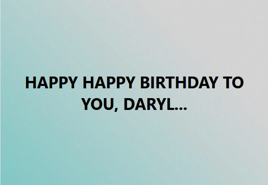 Happy Birthday Daryl Hall... 