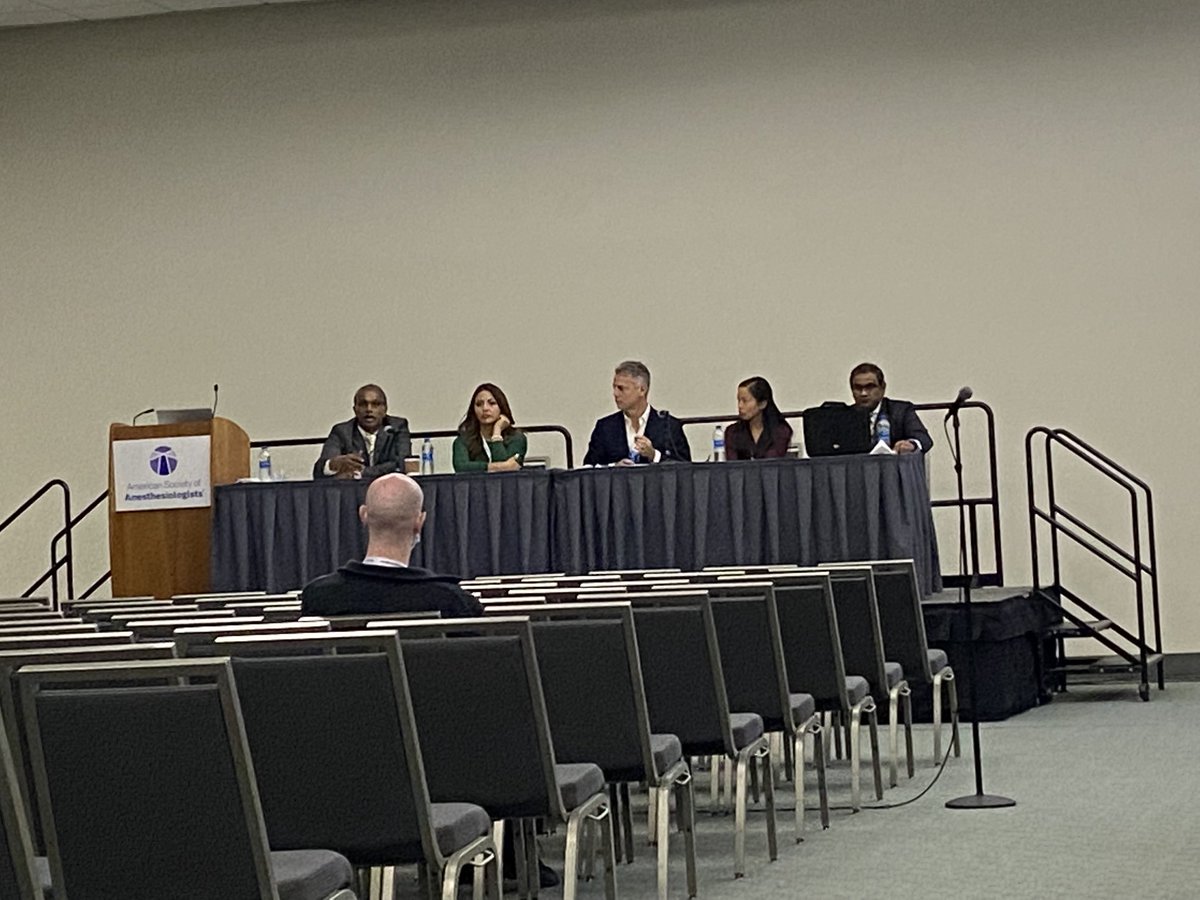 doctorgulur's tweet image. Excellent panel #ASA2021 on regional anesthesia with our own ⁦@jeffgadsden⁩ @nadiahernandez ⁦@AmandaKumarMD⁩ ⁦@Duke_Anesthesia⁩ . Addressing excellent care even in resource limited environments.