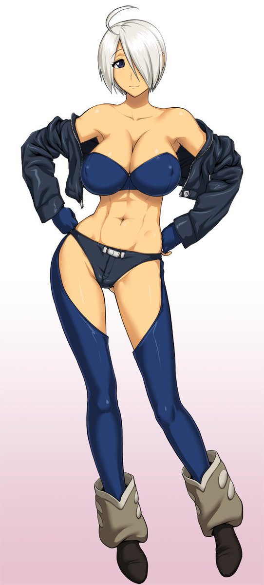 アンヘル(KOF) 「#これを見た人は真正面の画像を貼れ 
ちゅんのは真正面…とはちょっと違うか・・・」|🍊 さんぢぇるまんRRR猿🔞 TeamM （エアコン故障中）のイラスト