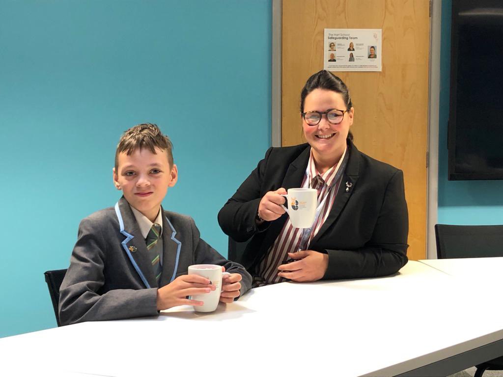 thehartschool's tweet photo. Leo Nightingale in Year 7 was invited to have hot chocolate with the principal as a reward for his excellent, selfless work within the community.
On seeing the litter in his local park, he took it upon himself to roll his sleeves up and pick up the litter. Well done Leo! https://t.co/eVn9fqNyrT