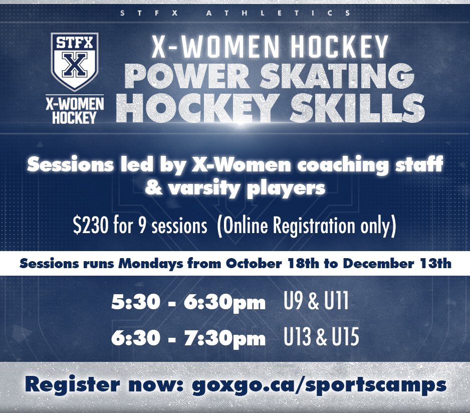 Last week to register - sessions start October 18! 🏒