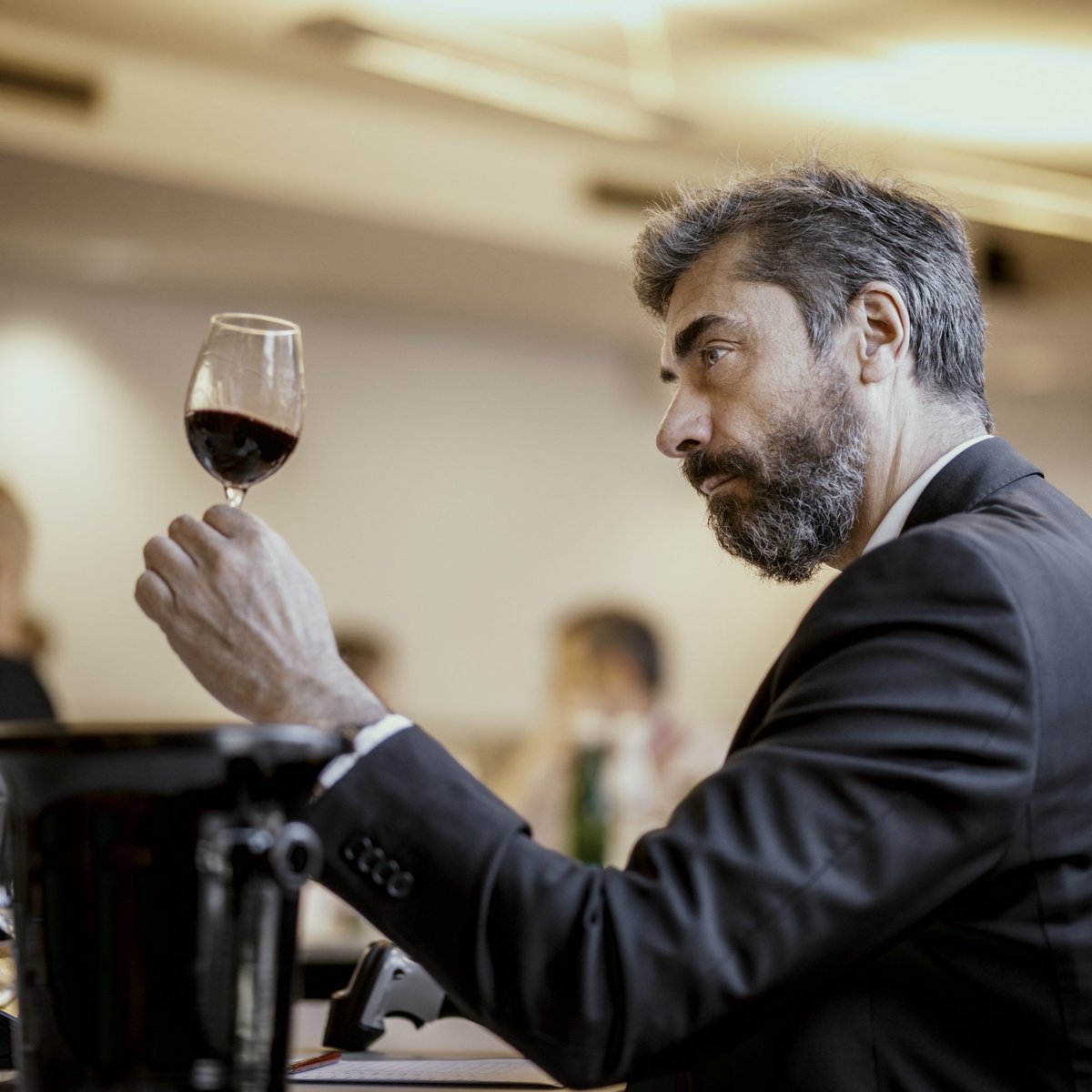 WineTrophy's tweet photo. The @WineTrophy has successfully completed the first half of the ten-days tasting! 🥂 We expect the next days to go just as smoothly https://t.co/s6gTV5Xec3
