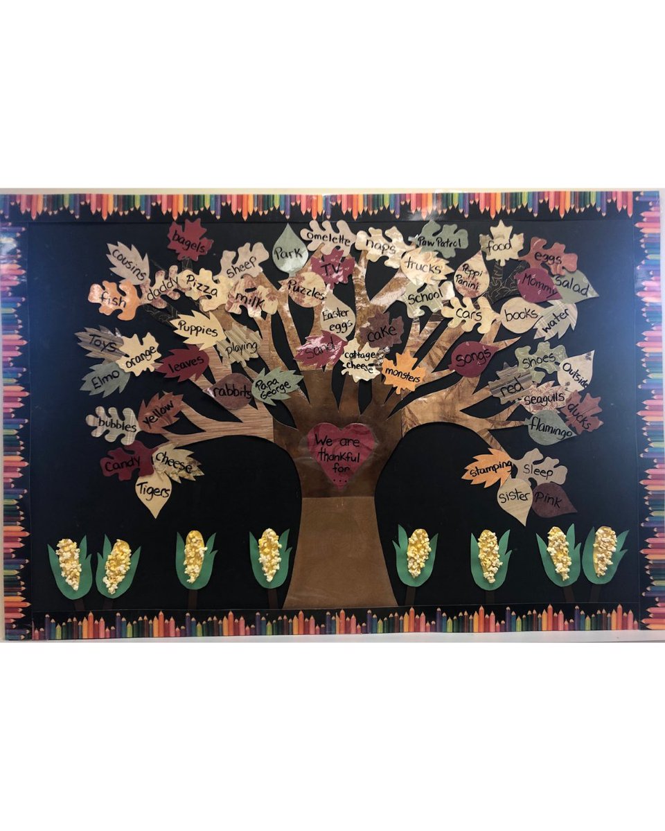 MontiSudbury's tweet photo. On Friday, for their Thanksgiving celebration, our Pre-Casa classroom wrote down what the children were thankful for on the Thankful Tree and had a yummy thanksgiving snack!
#precasa #thanksgivingcelebration #montessorisudbury #thankfultree #earlychildhoodeducation https://t.co/vgzPPIeyAP