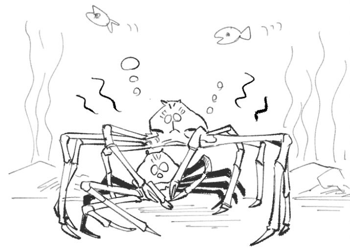 落書き
オメガとクロスヘアーで例のポーズ
🦀🦀 