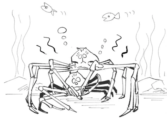 落書き
オメガとクロスヘアーで例のポーズ
🦀🦀 