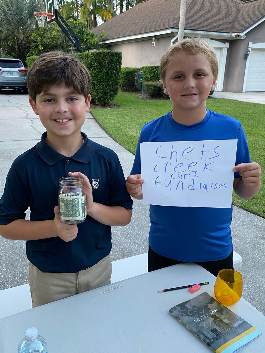 ChetsCreek's tweet photo. It's been so cool to see everyone engaging in our Multiply Hope campaign. Even our ChetsKids are doing their part. Way to go guys!
Learn more at https://t.co/Y45zhlkQEx about how you can get involved too!
#multiplyhope https://t.co/HpStVLsm0D