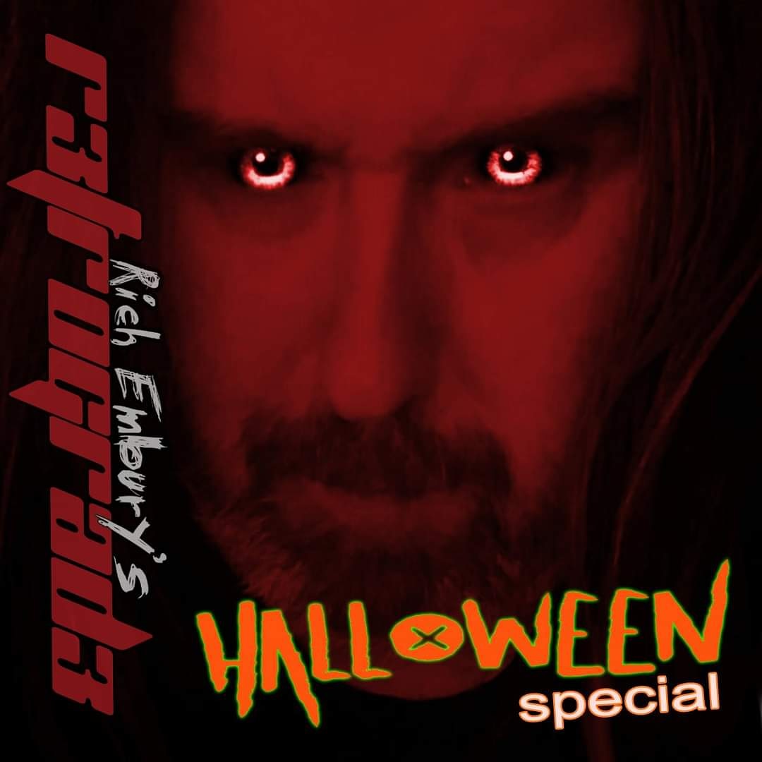 richembury's tweet photo. π #CominSoon Oct. 26th on @RichEmbury's RETROGRADE
#Halloween special @ 8:00 PM to Midnite ET / Midnite to 4:00 AM GMT @RockingDawgs @Metalradiogr @RockOnTheRise @canada_extreme @MetalCrashRadio @RadioTripl3 @TotalRock20 Twitch #FutureFMLive + @HMStation (Oct 27 @ 7-11pm GMT-3) https://t.co/yNnjAb6NF6