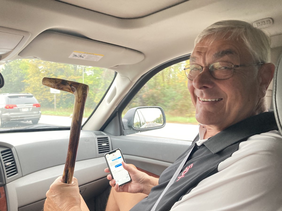 WhiteSoxCaneGuy's tweet photo. #CaneGuy is en route to the game @whitesox #SoxInFive https://t.co/83gRkDIAbX