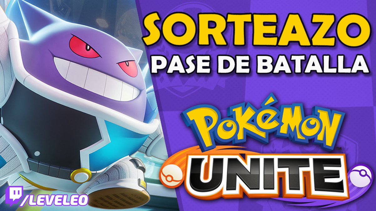 _LeveLEO's tweet photo. 🎁¡8º SORTEAZO #PokemonUNITE!🤩 Regalo un PASE DE BATALLA💎 Switch, IOS y Android 💎Finaliza el 27 de Octubre. ¡MUCHA SUERTE! 🙌

✅Sígueme en: https://t.co/YsAIkIEST2
➡️Participa aquí: https://t.co/qC9HH1xVoq
💖RT y menciona a un amigo :D https://t.co/FwPHKBMikt