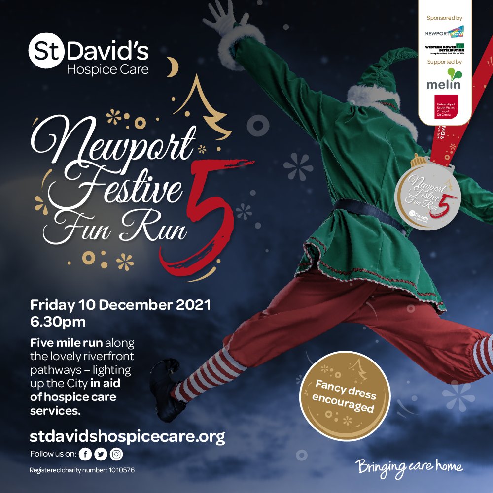 SDFHC's tweet photo. Pssst - fancy a night out? A Friday Night OUT OUT? Join us and light up the city centre in aid of hospice services.  What a great excuse for a party.... https://t.co/HwuMe8DSad  #party #festive #fun   @WalesOnline @southwalesargus https://t.co/0Nuh5WYlLc