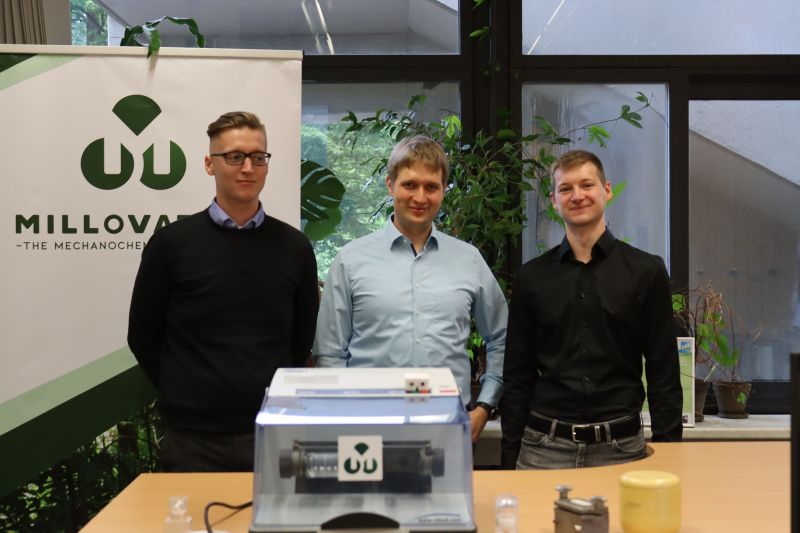 Millovation (@millovation) on Twitter photo After our pitch in July, we are very happy to announce that Millovation will be funded by a START-UP transfer NRW project for the next year! We would like to thank all our supporters! @Worldfactory_BO <a href="/WirtschaftNRW/">Wirtschaft.NRW</a> <a href="/Mechanochem/">Mechanochemistry</a> After our pitch in July, we are very happy to announce that Millovation will be funded by a START-UP transfer NRW project for the next year! We would like to thank all our supporters! @Worldfactory_BO <a href="/WirtschaftNRW/">Wirtschaft.NRW</a> <a href="/Mechanochem/">Mechanochemistry</a>