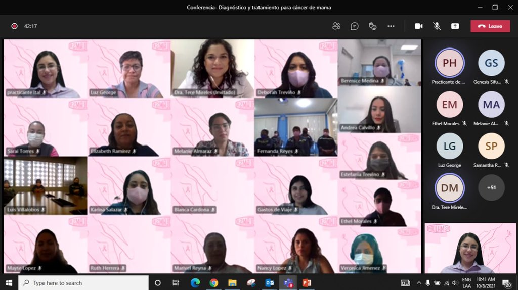 MILCorgmx's tweet photo. Pláticas sobre cáncer de mama impartidas por el Dr. Jaime Tamez y la Dra. Teresa Mireles. Gracias @Prolamsa por la invitación! https://t.co/OL5BRuKc1r