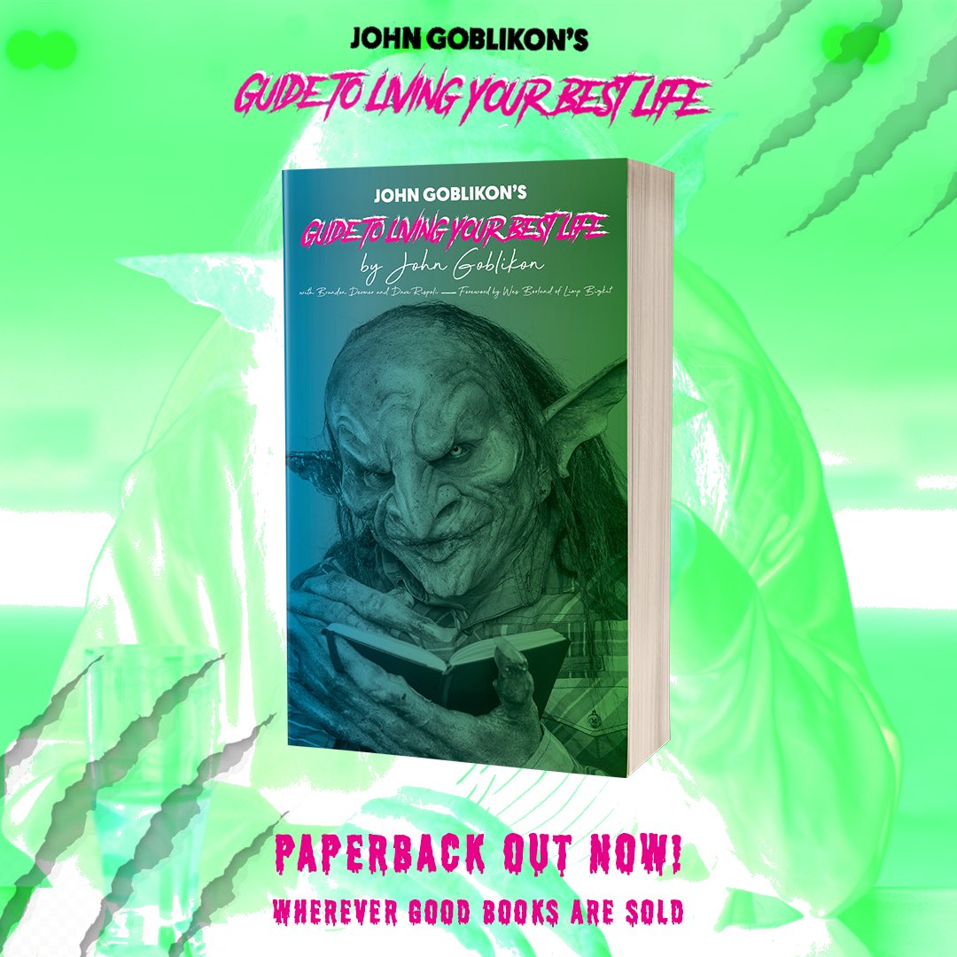remember I wrote a book? <a href="/rarebirdlit/">Rare Bird</a> have just re-released it on PAPERBACK! so order a copy today so people think you read, but don’t waste your time reading. who reads? you can listen to the audiobook that i recorded while eating <a href="/Chilis/">Chili's Grill & Bar</a> 
amzn.to/2YFsEi7 <a href="/Nekrogoblikon/">Nekrogoblikon</a>
