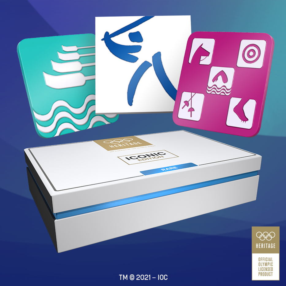 nWayPlayNFT's tweet photo. The Iconic Edition Rare Box is now on sale. This is the first drop of the new collection. Don't Miss out.  https://t.co/gbs6Xh24ui #NFT #Olympics #PinningIsWinning https://t.co/B0nYRUaKjC
