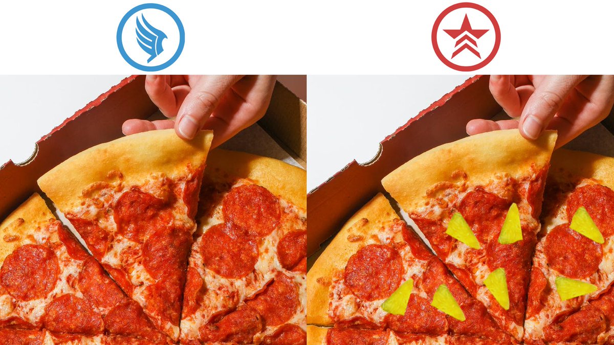 masseffect's tweet photo. Nothing is more Renegade than putting pineapple on pizza. https://t.co/ba8Lbs1QXp