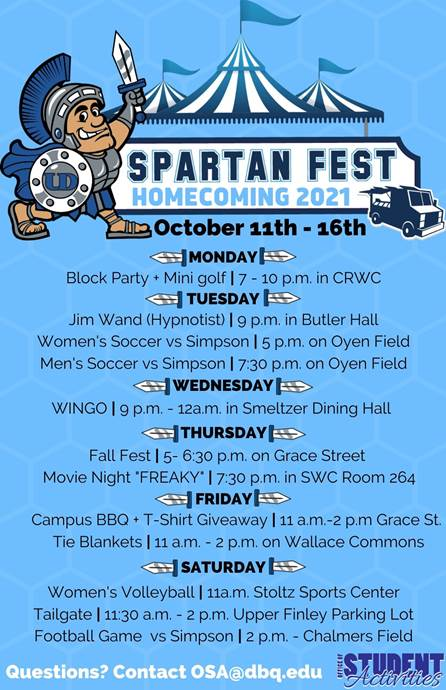UDMSE1's tweet photo. Homecoming festivities calendar! Come join us! https://t.co/XZ72hdM80q