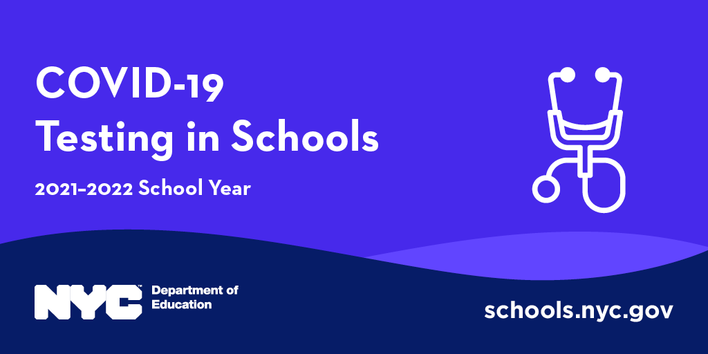 ✅It's important that you provide consent for your child to participate in the in-school testing program. Fill out the form in your NYCSA account, or download a printable version at schools.nyc.gov/covidtesting. 

Don’t have an NYC Schools Account? Visit schools.nyc.gov/NYCSA.