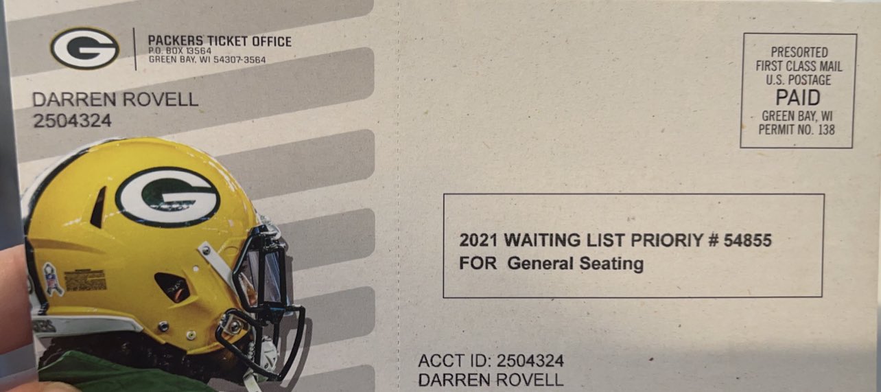 Darren Rovell On Twitter 15 Years Ago I Signed Up On The packers darren-rovell-on-twitter-15-years-ago-i-signed-up-on-the-packers