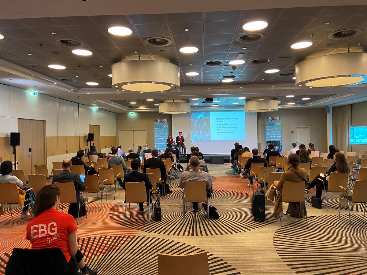 Ce matin, lors du #BenchEBG organisé par l'<a href="/ebg/">EBG</a>, notre responsable pôle #Data est intervenu sur le sujet : "Maximiser la valorisation du capital data tout en respectant la réglementation".