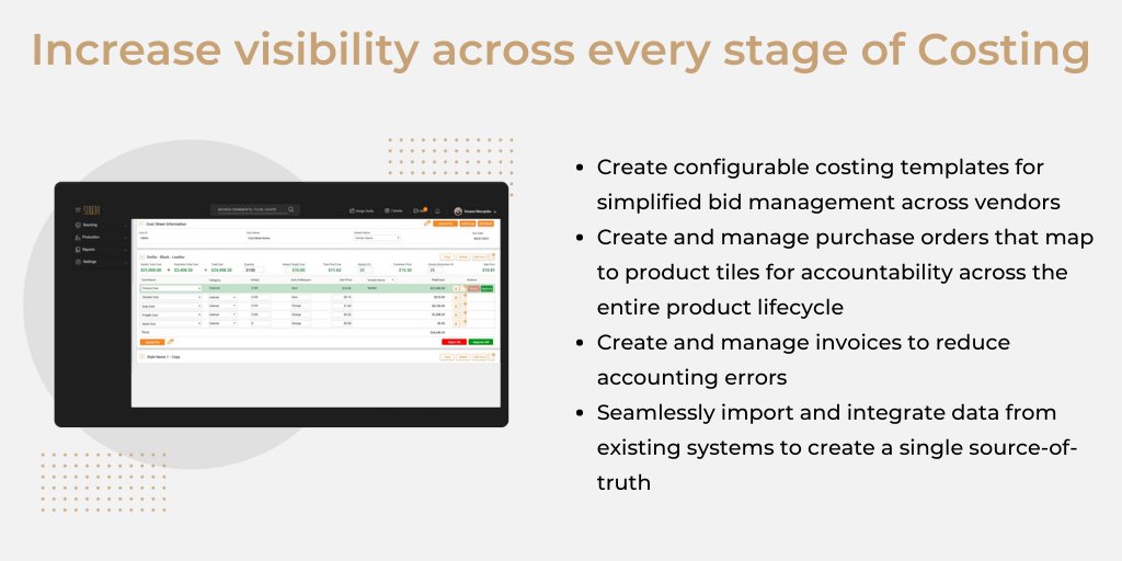 Suuchi_inc's tweet photo. Our software platform, the GRID, offers a simple and efficient solution to eliminate bottlenecks across every stage of the costing process. Learn more about how a next-gen, digital solution mitigates financial risks in the supply chain by requesting a demo today. https://t.co/ZQBvGYgN18