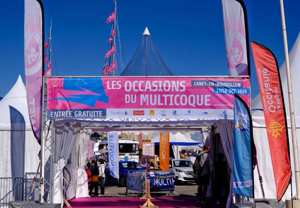ActuNautique's tweet image. Les Occasions du Multicoques 2021 - une édition 2021 vraiment atypique !! actunautique.com/2021/10/les-oc… #LesOccasionsduMulticoque2021 #Multicoques #Catamarans #CanetenRoussillon #Bateauamoteur  #Salonsnautiques  #Voile  #Méditerranée #Nautipôle #EcoYachting  #Catam's via @ActuNautique