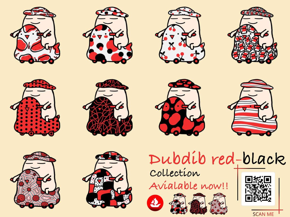 phare_pan's tweet photo. 🥳🥳New drop!!! 🥳🥳
Dubdib red-black #0017-0026
~ avialable on opensea ~

Check it out!
https://t.co/7PD3RWqf3x

#NFTcollectibles #NFTTHAILAND #nftcollecto #NFTartist #NFTdrop #NFT #NFTGIVEAWAY #nftart #NFTcomunity #nftcollector #nftcommunity #nftartists #ThaiNFT #nfthesearch https://t.co/GKYS0R1cr0