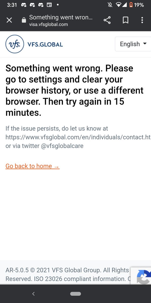 VHarbola's tweet photo. @vfsglobalcare I sent you a DM and the problem still persists. I have not heard back from anyone. Please help. Still cannot access the website or log in. Have tried everything from changing browser to trying on phone. https://t.co/mW8vJV24jl