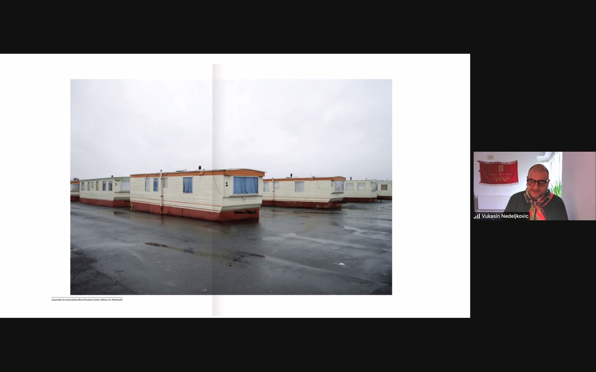 BAPhotoIADT's tweet photo. #VisitingLecture Huge thanks @Asylumarchive #Artist #Activist for empowering presentation to #Year3 students & tutor @MarkJCurran last week on his long-term project documenting #DirectProvision in #Ireland Currently @IMMAIreland #Photography @myIADT https://t.co/b3ocOy5iyo https://t.co/UtvCapAXrO