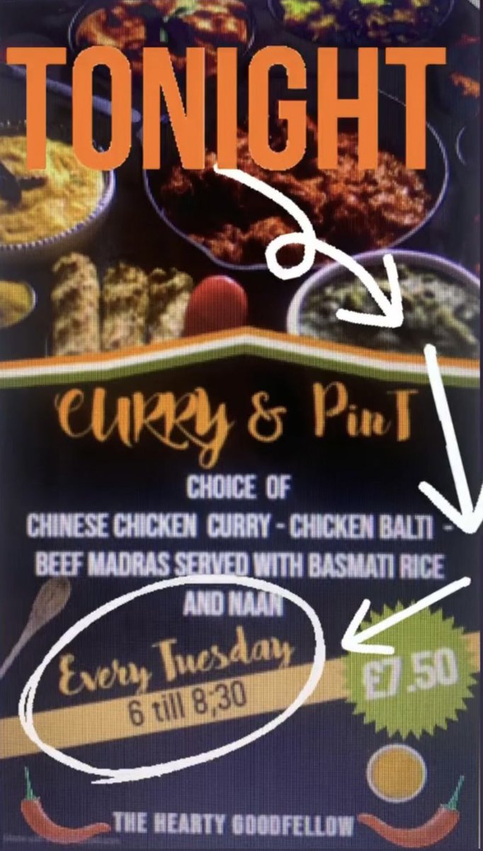 HeartyFellow's tweet image. England game tonight with a pint and a curry!! 

🦁🍻🍛