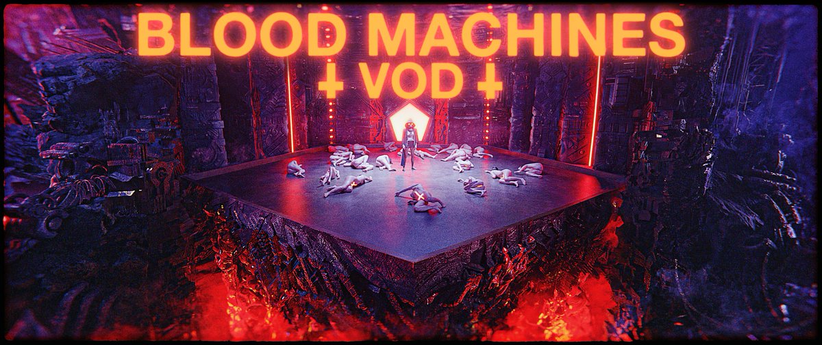 bloodmachines's tweet photo. BLOOD MACHINES available on VOD worldwide (available on SHUDDER in the United States, Canada and Ireland).
BLOOD MACHINES disponible en VOD à travers le monde (disponible sur SHUDDER aux Etats Unis, au Canada et en Irlande). #CosmicOpera #CarpenterBrut #Synthwave #ScienceFiction https://t.co/jIxPMOI6eF