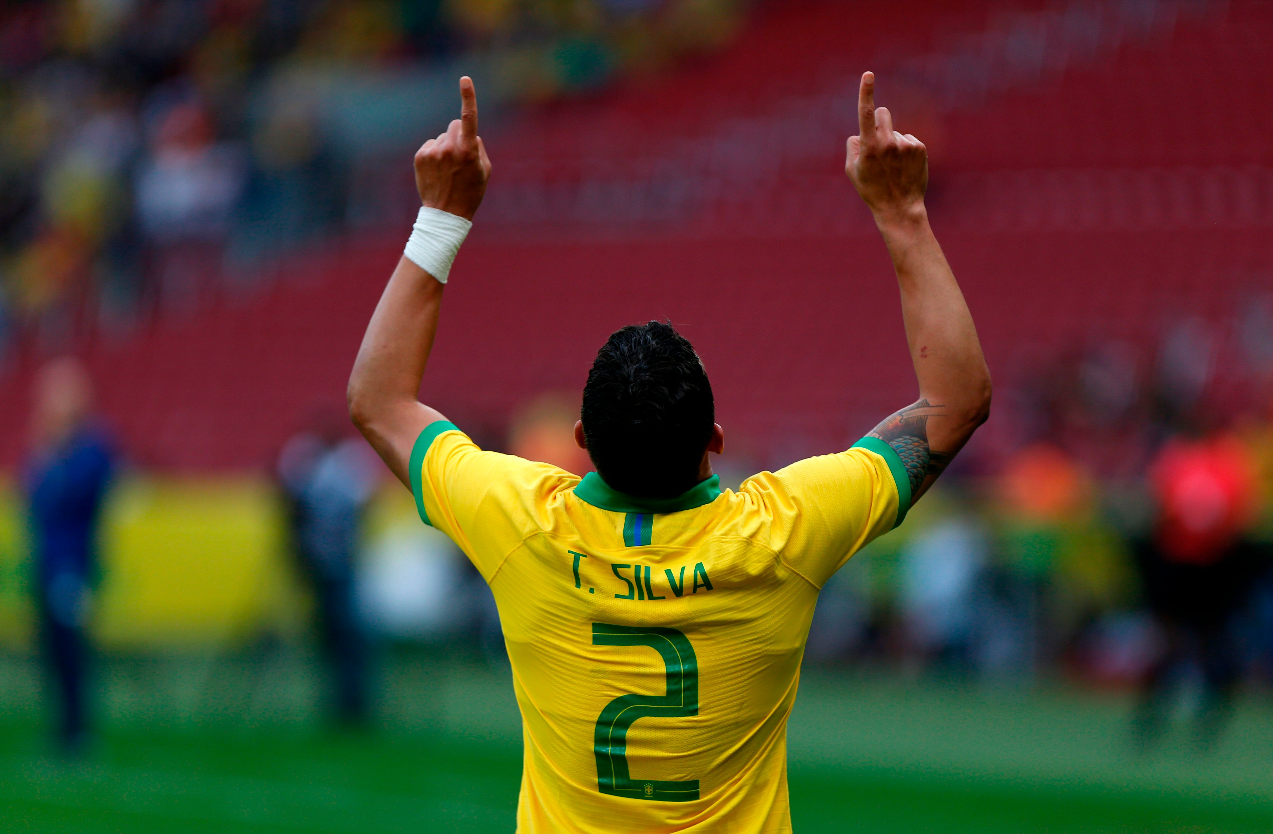 Thiago silva jersey number sales