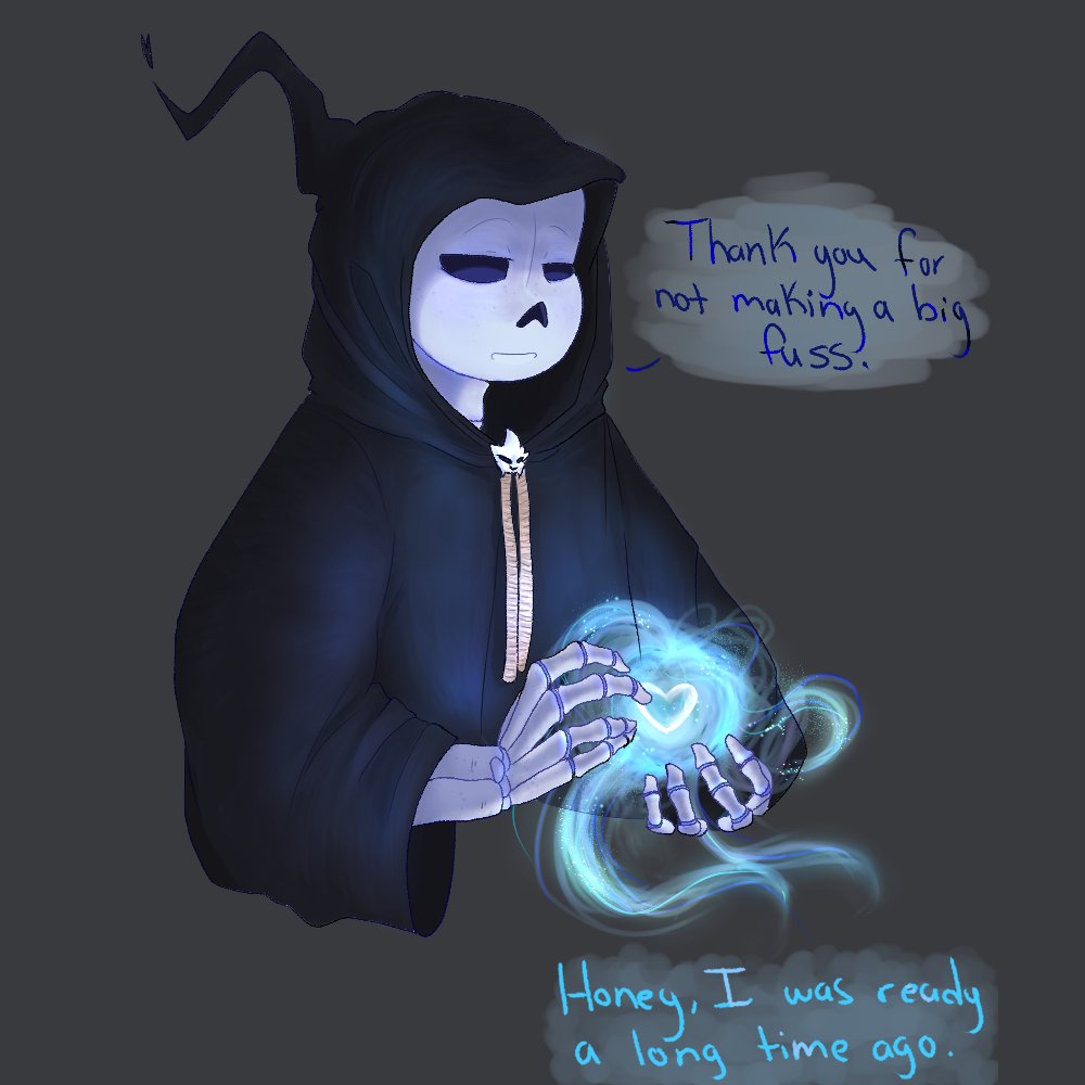 Reaper sans  Undertale, Undertale drawings, Undertale au