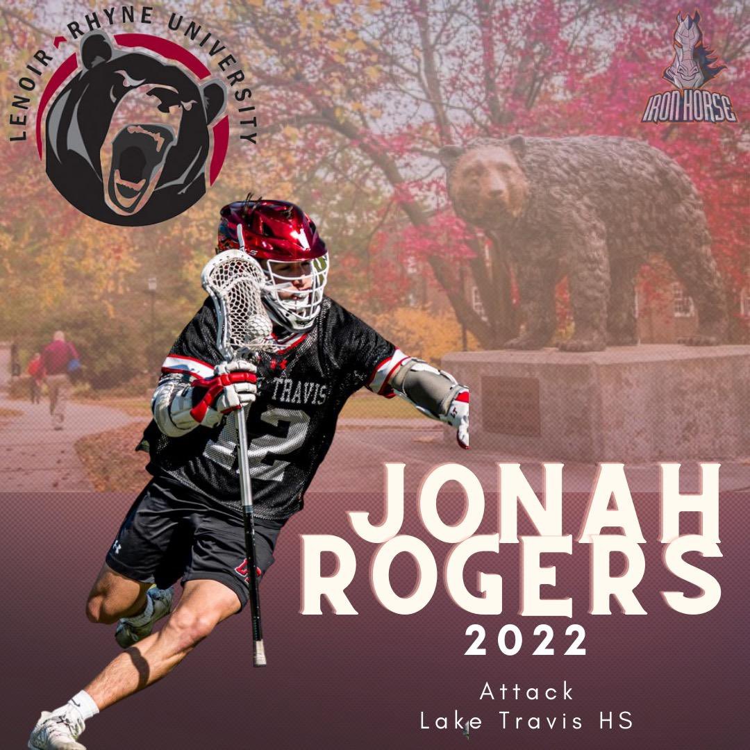 Congrats to 2022 Attack @JonahRogers26 on his commitment to @LRUMLAX!