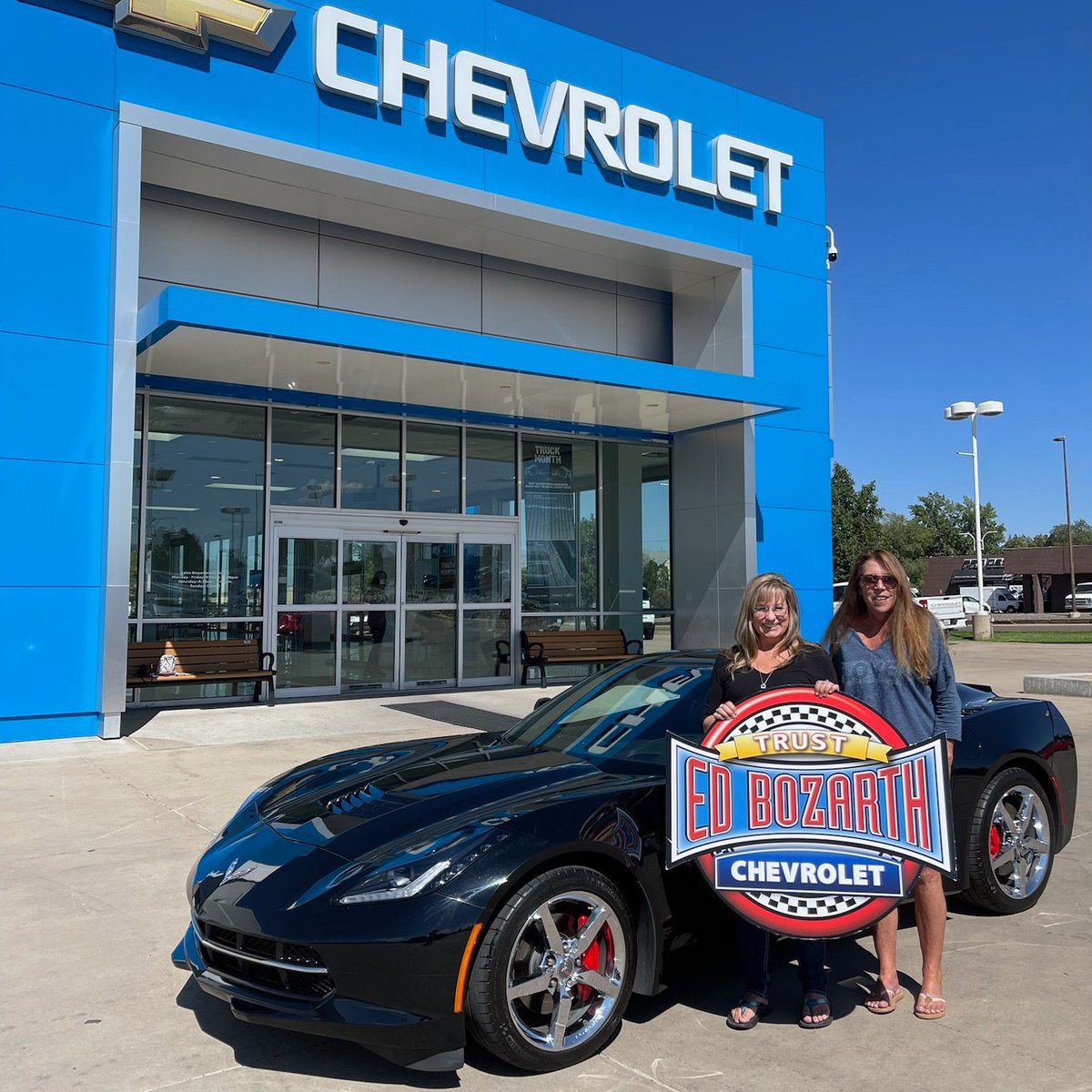 celebratechevy's tweet photo. Another happy customer enjoying their new Chevy Corvette from Ed Bozarth Chevrolet! Stop in today and experience why Ed Bozarth is "The Most Trusted Name in Automobiles."
.
.
#EdBozarthChevrolet #EdBozarthAurora #EdBozarth #Chevy #HappyCustomer #ChevyCorvette #Corvette https://t.co/aJiLQFN2Zm