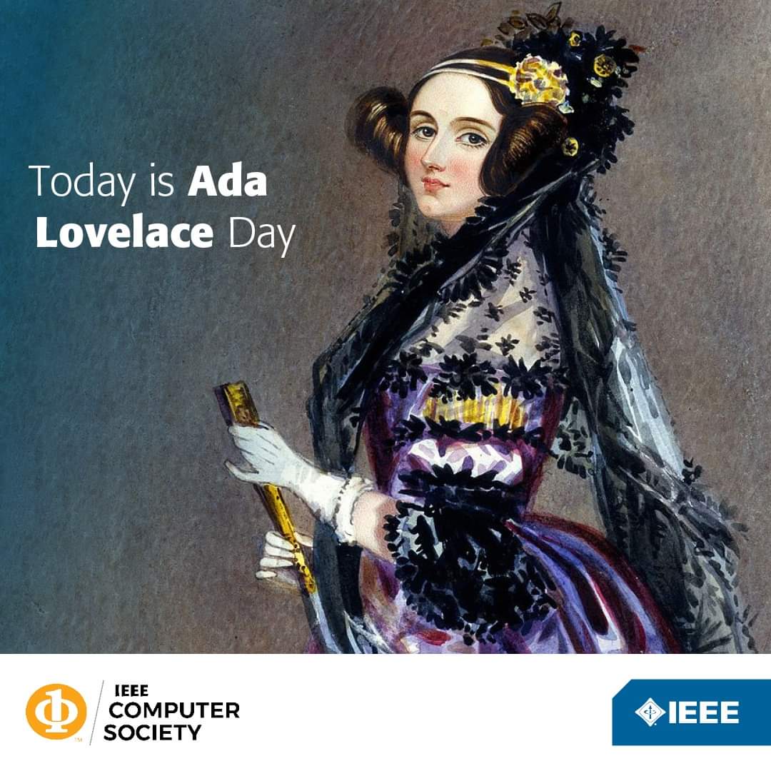 Luisa_Donato's tweet image. Happy Ada Lovelace Day to everyone 👩‍💻🎉

#AdaLovelaceDay 
#AdaLovelaceDay2021 
#AdaLovelaceDay 
#girlswhocode
