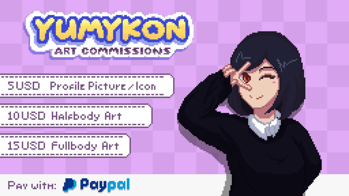 Yummykon's tweet photo. I'm currently quitting my job to work full time as an artist. So I'm opening promotional commissions to help me in the transition, for a limited time!

Retweet + Like = Random lovely anime gif on DM

More info in the comments.
Preços BR nos comentários.

#commissionsopen https://t.co/zzh3TKFj4A