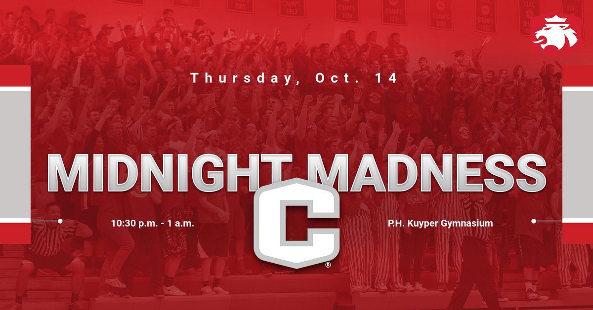 Basketball season is 2 days away! Come check out Central's first-ever Midnight Madness on Thursday night. Free pizza, shooting contests and the first Dutch basketball practices of 2021-22. More information in article below. ⬇️⬇️

📰: bit.ly/3ABxA4T

#GoDutch #rollrivers