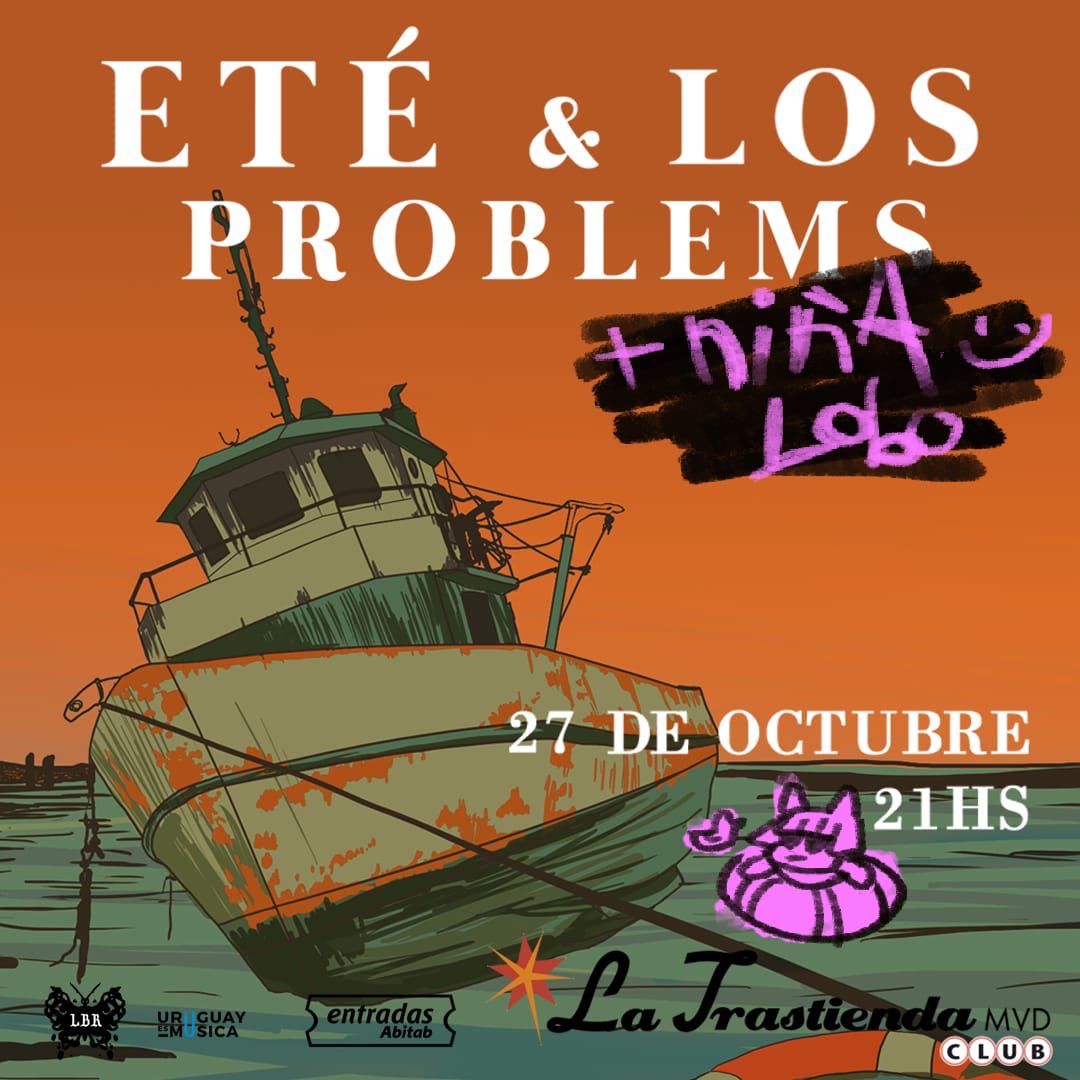 eteylosproblems's tweet photo. ¡¡¡Miren lo que trajo la marea!!!

@ninalobouy se suma a la manada y se agranda el fuego.

27  de octubre , Eté &amp; Los Problems y Niña Lobo en la Trastienda . 
21 hs . 

Entradas disponibles en Abitab https://t.co/EZYHBwPArK