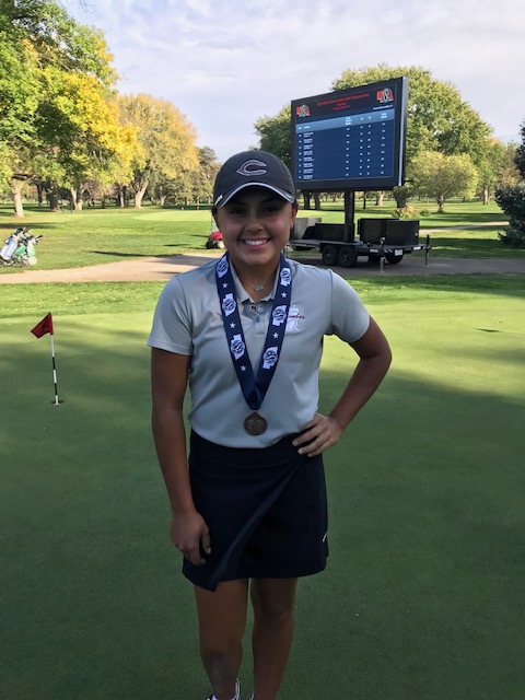 tkwapnioski's tweet photo. Congratulations to the @DiscovererWay @DiscovererGolf Girls Team for their effort at the @nsaaevents 2021 Golf Championships.  Special shoutout to #SarahLasso for her 6th place finish with a Total Gross of 155.  As a team, Columbus finished with a 760. https://t.co/IeBTFbk2Fm