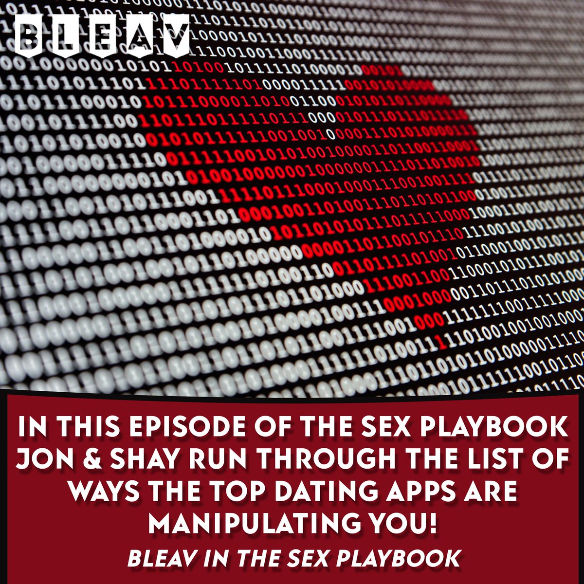 BleavNetwork's tweet image. Check out this episode of Bleav in the Sex Playbook as @KillmerShay and @JonIbrahim talk the ways the top dating apps are manipulating you!! Tune in here: podcasts.apple.com/us/podcast/the…
