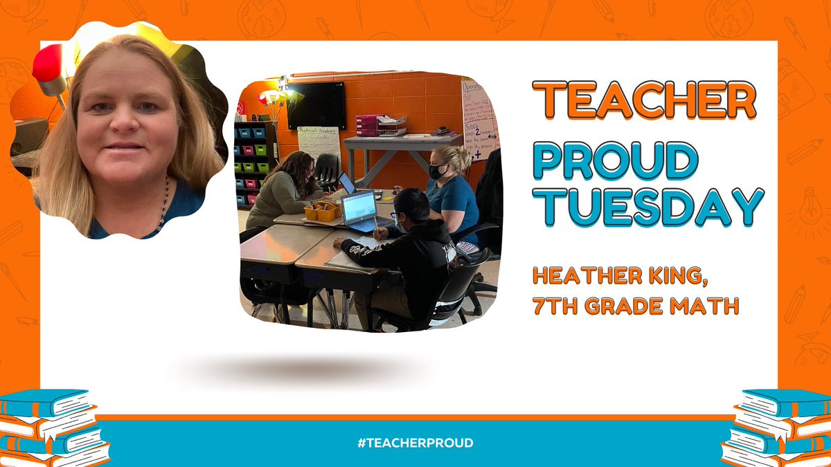 Allison_Dish's tweet photo. For the first #TeacherProud Tuesday, RMS would like to recognize Heather King, 7th grade Math. @King17Heather has made a huge impact in her short time at RMS! Mrs. King encourages growth mindset, and sets high expectations for her and her students.  @RepublicSchools #repmoproud https://t.co/AA3wCD2gqc
