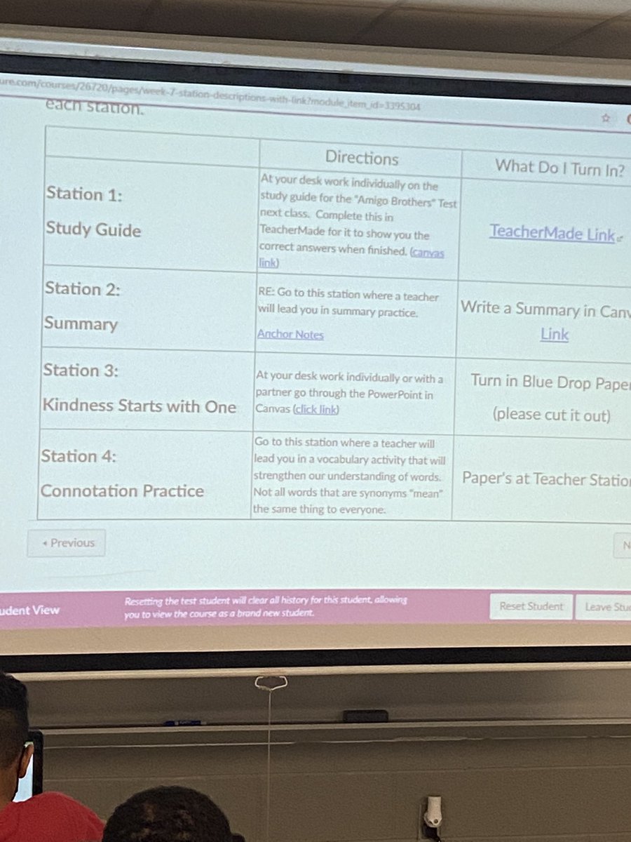 Who said small group rotations can’t happen in middle school?! Well, it’s happening in our 7th grade English classes! #lovetoseeit #readingislit #smallgroups