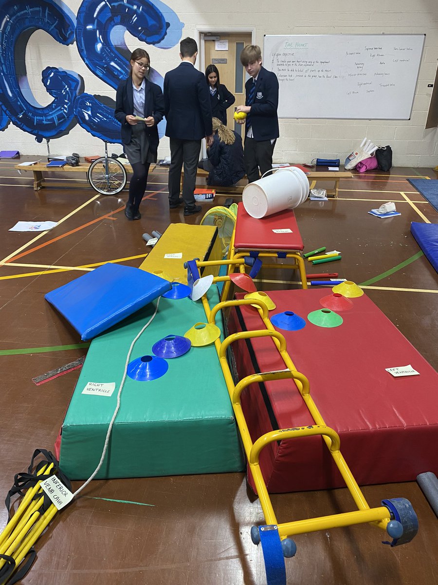 HGSport1's tweet photo. @HolmeGrange year 10 GCSE PE students showing their creativity when producing their own structure of the heart #gcsepe #cardiovascularsystem #imaginationandcreativity https://t.co/EuDsSiHsww