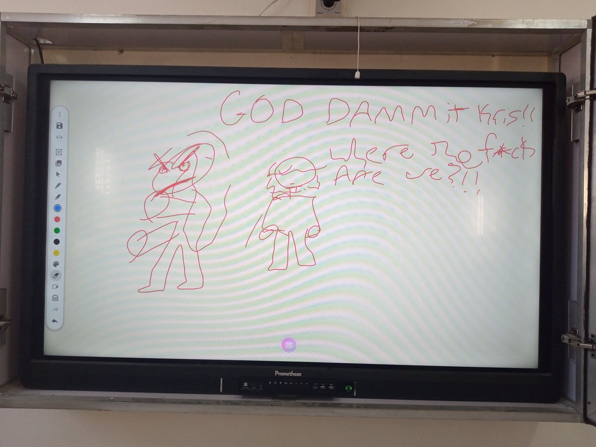 jpanboi64's tweet image. Our school replaced white boards with touch screens soooooooooo
#DELTARUNE #DeltaruneChapter2