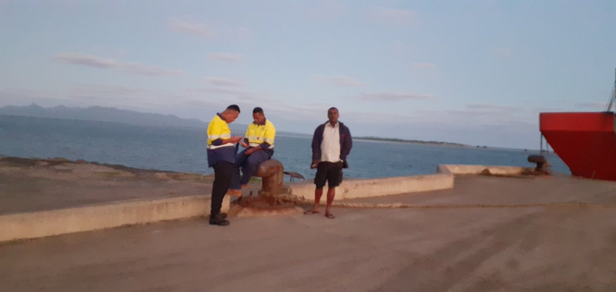 TagaRaijeli's tweet photo. The MRD Hydrogeological &Drilling team deployed to the North to continue with groundwater assessment and borehole development.This is also part of getting ready for the approaching cyclone season.#lands&minerals4life #teammrd https://t.co/QSoQKPPGVV